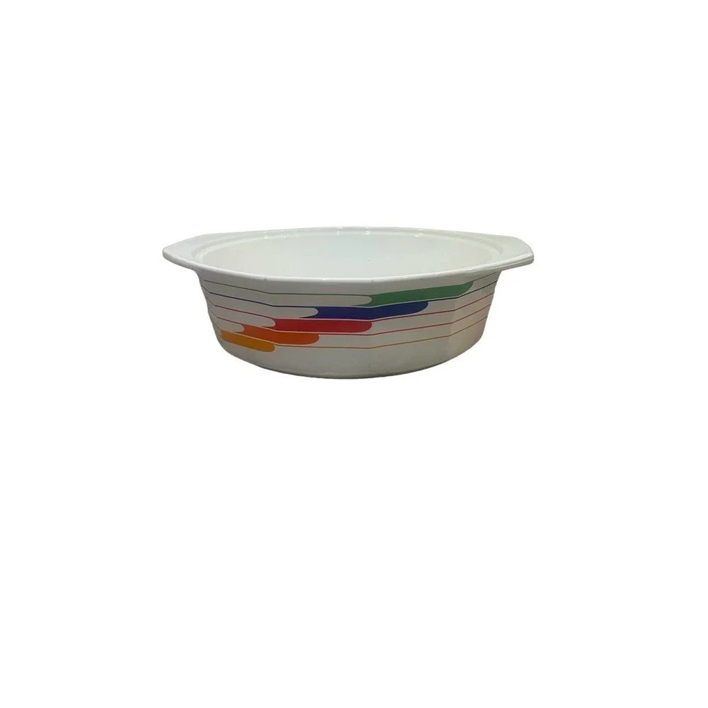 Retro Casserole Dish Studio Nova Rainbow